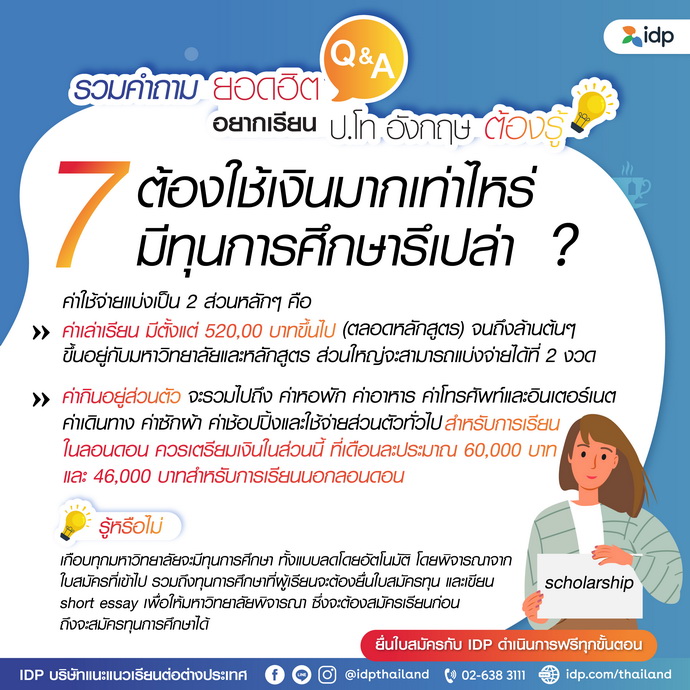 รวม 10 คำถามยอดฮิต อยากเรียนต่อป.โทอังกฤษต้องรู้ | IDP ประเทศไทย รวม 10 คำถามยอดฮิต อยากเรียนต่อป.โทอังกฤษต้องรู้ | Idp ประเทศไทย